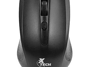 Xtech Mouse inalambrico 1600DPI 4 botones negro 