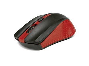 Xtech Mouse inalambrico 1600DPI 4 botones rojo 