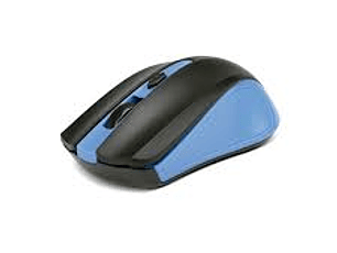 Xtech Mouse inalambrico 1600DPI 4 botones azul 