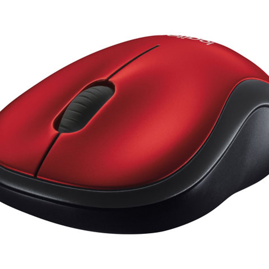 Logitech Mouse Inalambrico M185 Rojo 1