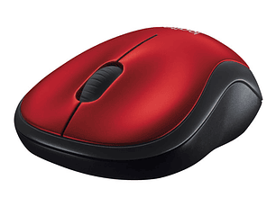 Logitech Mouse Inalambrico M185 Rojo