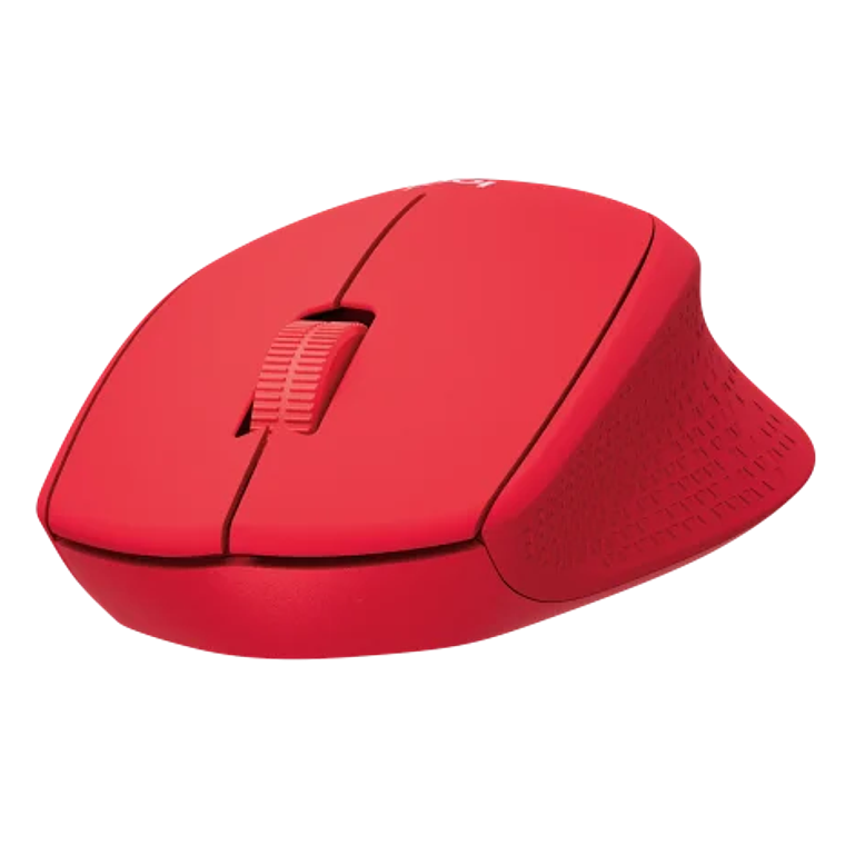 Logitech Mouse Inalambrico M280 Rojo 2