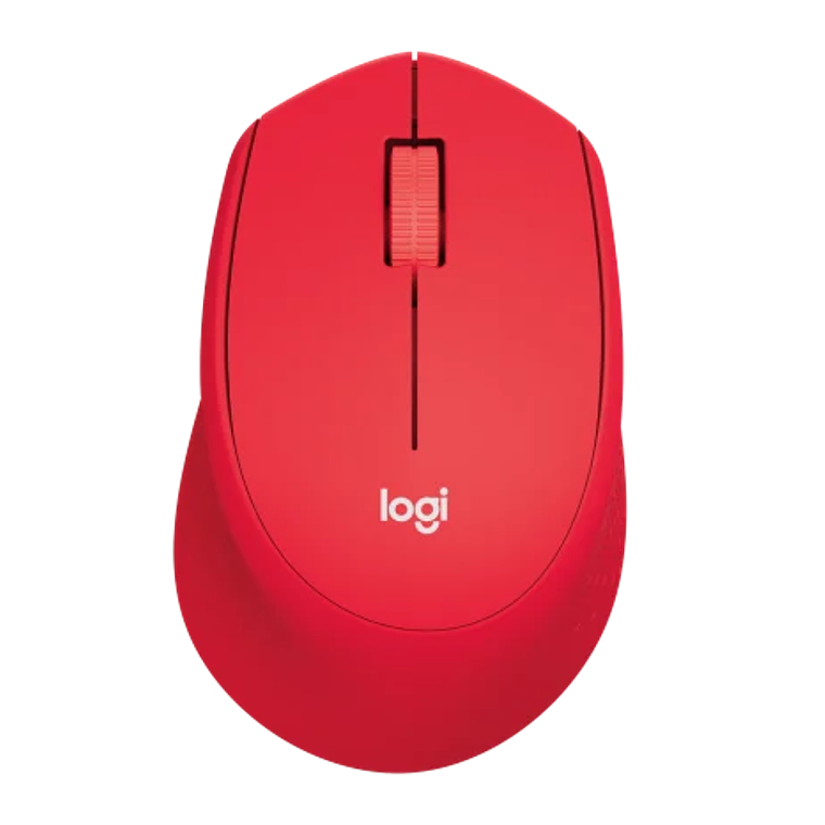 Logitech Mouse Inalambrico M280 Rojo 3