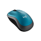 Logitech Mouse Inalambrico M185 Azul - Miniatura 1