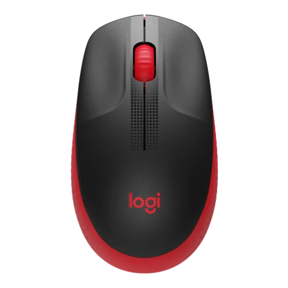 Logitech Mouse M190 Wireless Rojo inalambrico USB 2