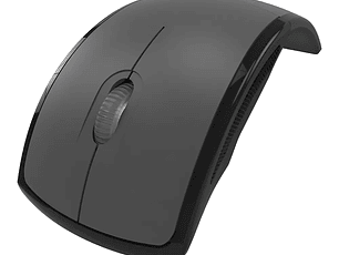 Klip Xtreme Mouse Inalambrico Plegable Gris KMW-375GR 