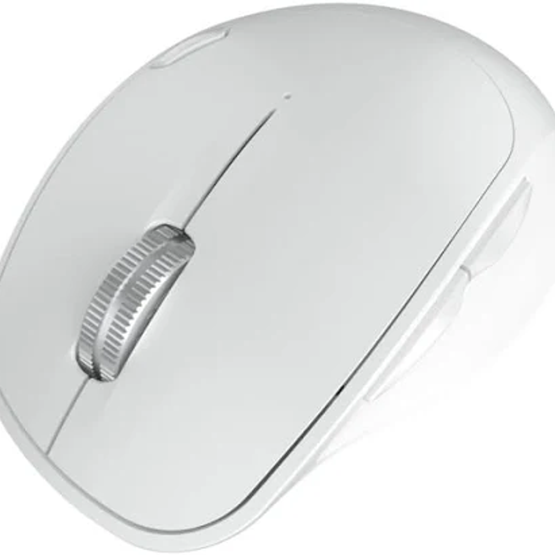 Klip Xtreme Mouse Ergonomico Inalambrico BT y Dongle Blanco  2
