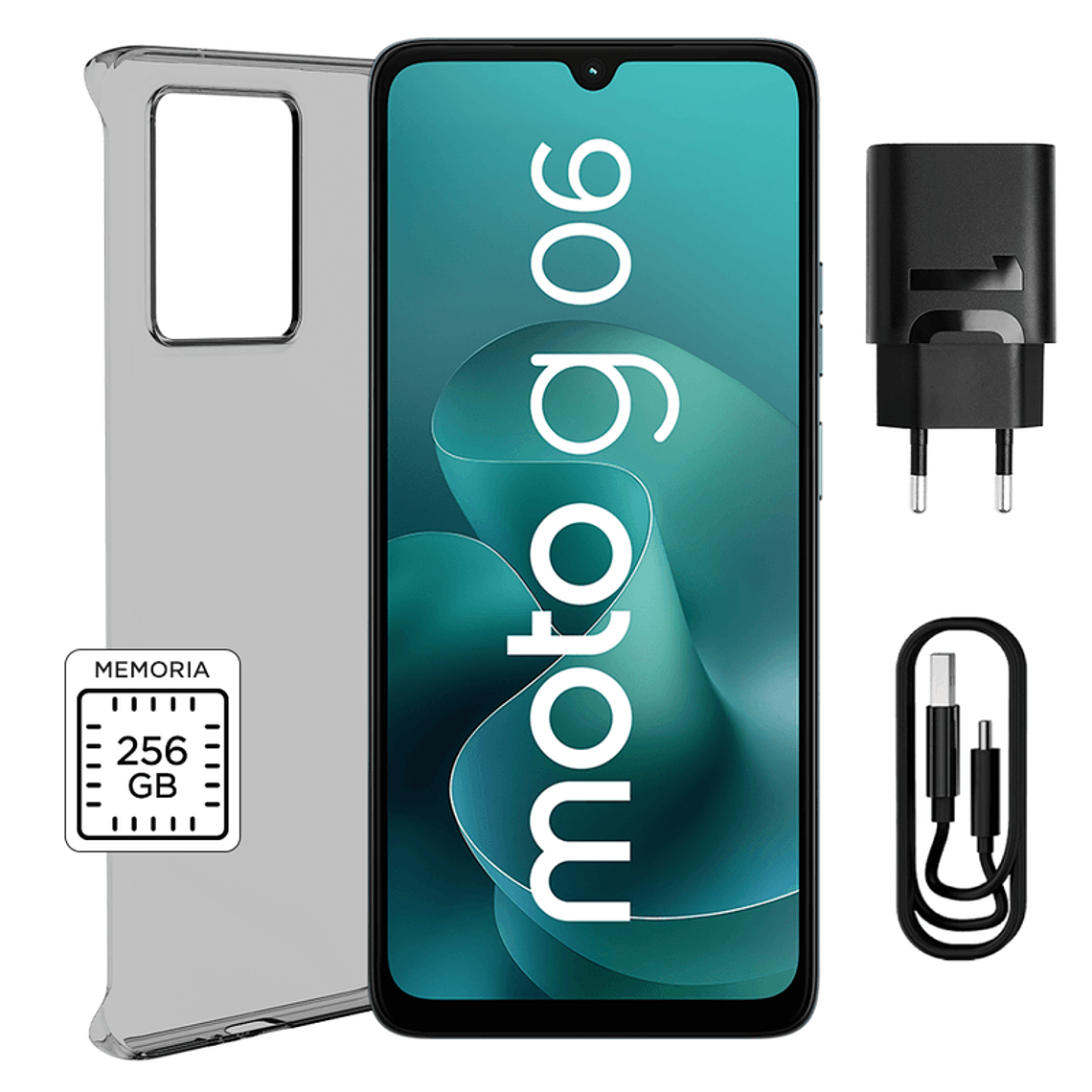 Motorola Moto G06 4+128GB Azul 2