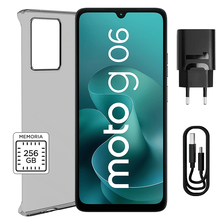 Motorola Moto G06 4+128GB Azul 2