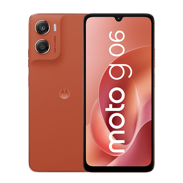 Motorola Moto G06 4+128GB Naranja 1