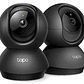 TP-LINK TAPO C210 Camara Movil PT Negra WiFi 3Mpix IA/ONVIF/ - Miniatura 1