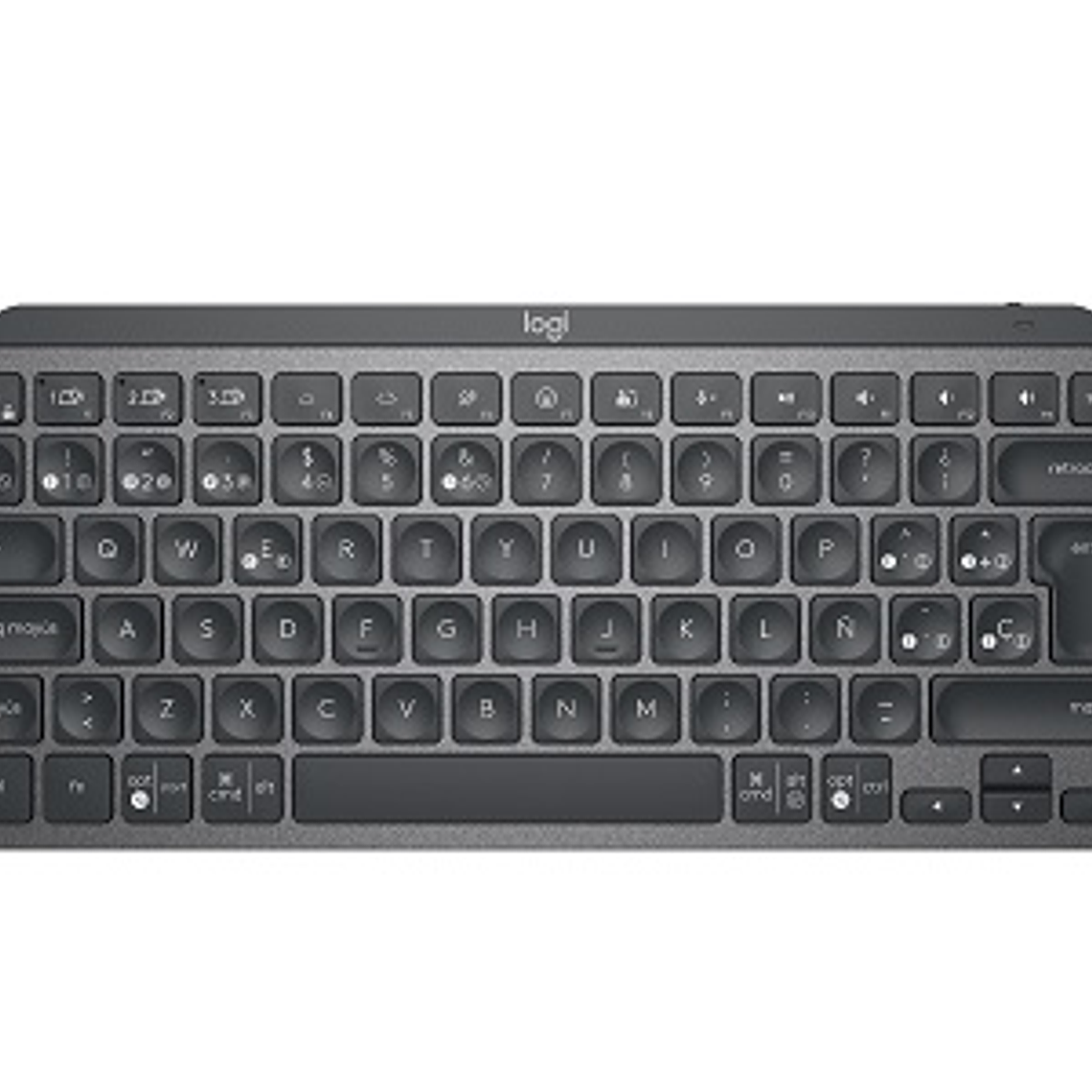 Logitech Teclado inalambrico MX Keys Mini Grafito Espanol 1