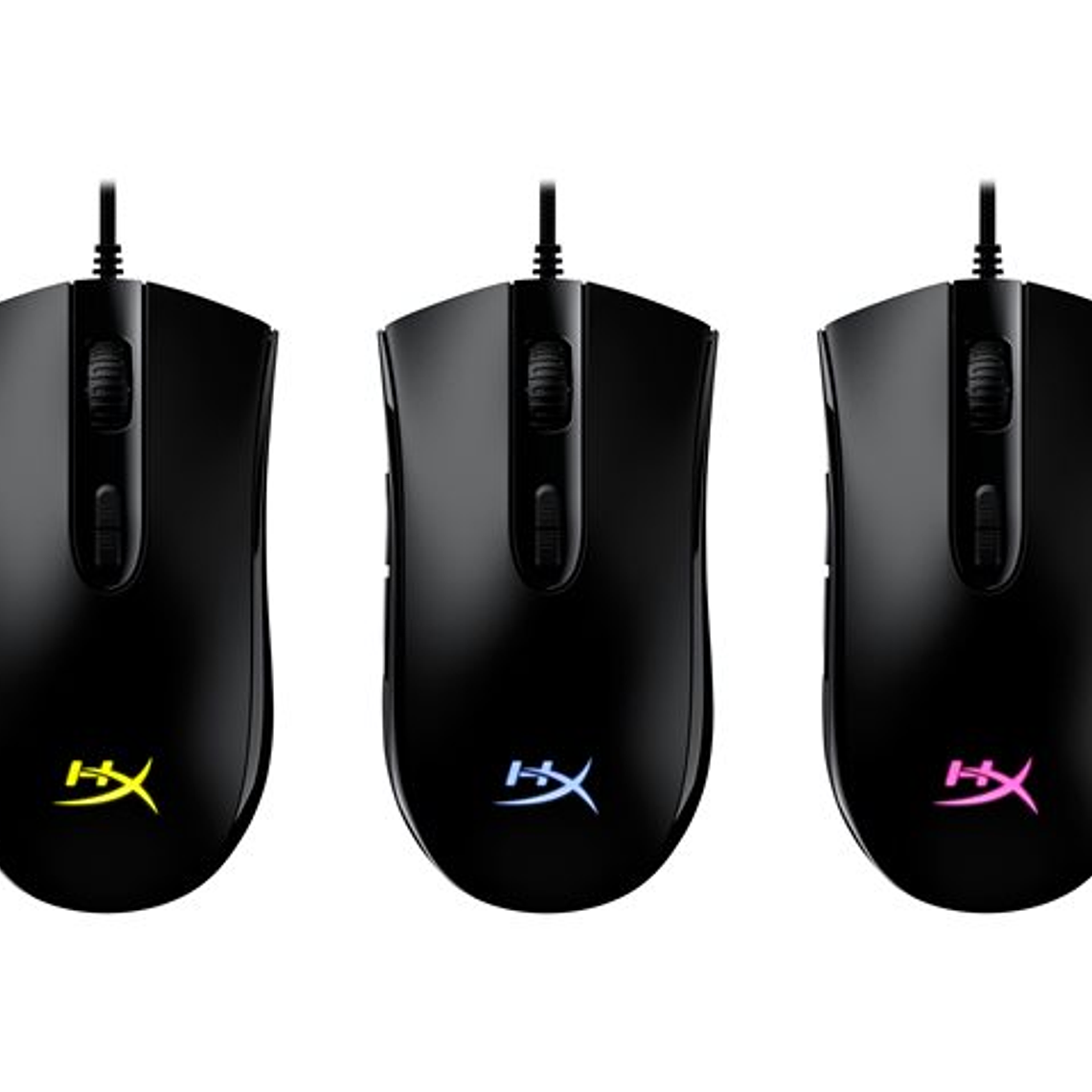 HyperX Pulsefire Core Mouse - optical - 7 buttons - wired - USB 2.0 - for Victus by HP Laptop 16 Lap 2