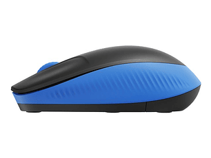 Logitech Mouse Inalambrico M190 Negro/Azul