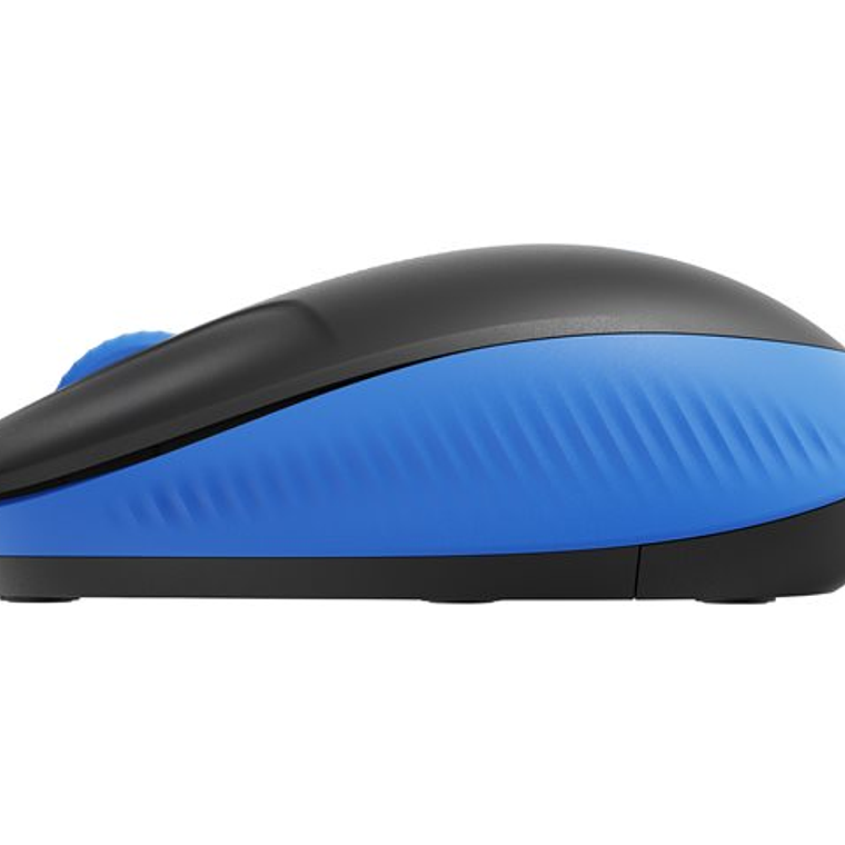 Logitech Mouse Inalambrico M190 Negro/Azul 1