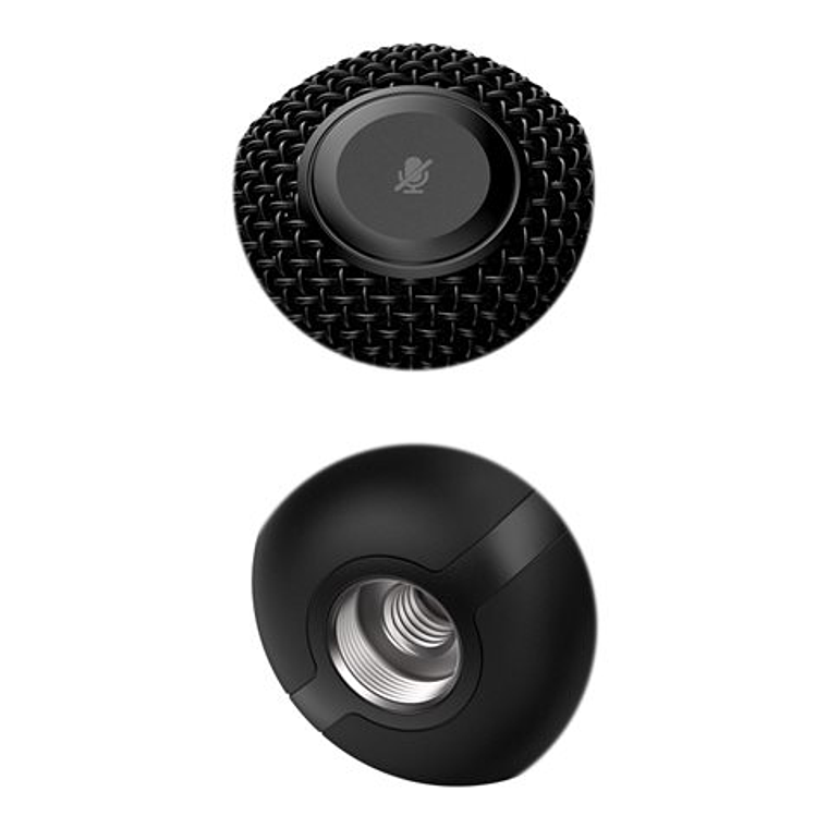 HyperX SoloCast Microphone - USB - black - for Victus by HP Laptop 15, 16 Laptop 14, 15, 17 Pavilion 3