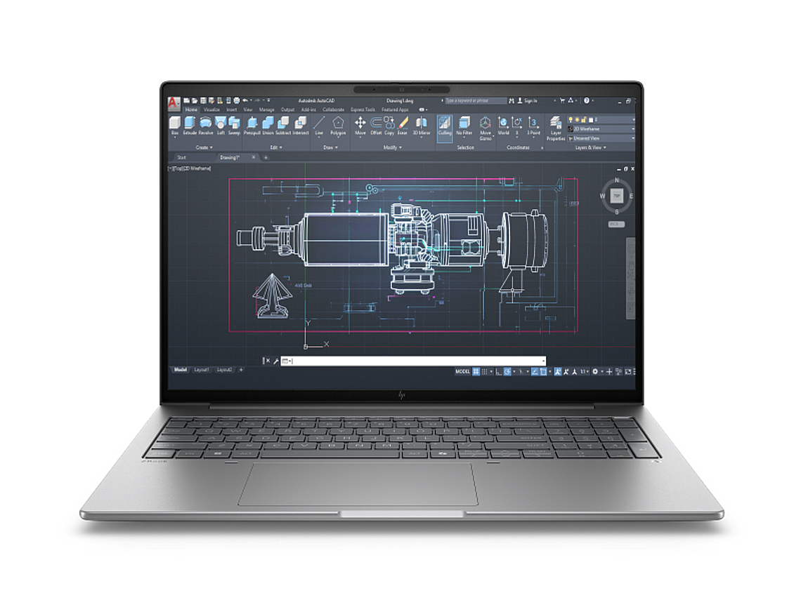 HP Zbook 8 G1i 16 Ultra 7 255H 16GB 512GB SSD 16in Win11P 1