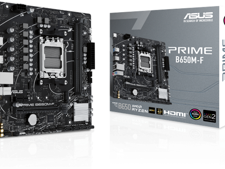 ASUS Motherboard B650M-F PRIME AM5/DDR5/DIMM/1 M2/RYEZ 7/8/9 1