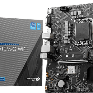 MSI Motherboard PRO H610M-G/WIFI/BULK/Micro ATX/LGA17/DDR5