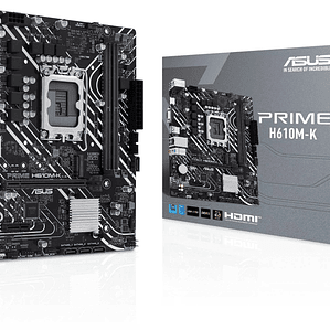 ASUS Motherboard H610M-K PRIME/Micro ATX/INTEL LGA1700/DDR5