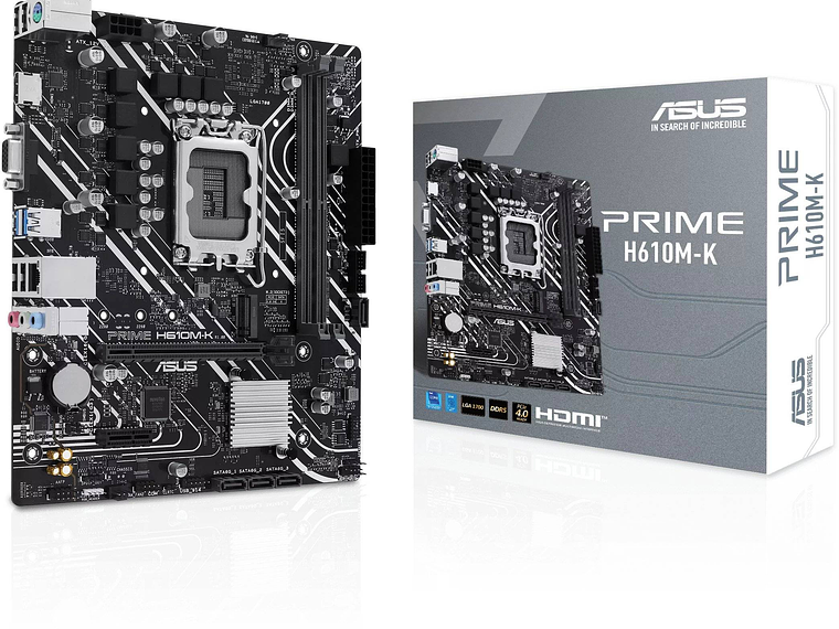 ASUS Motherboard H610M-K PRIME/Micro ATX/INTEL LGA1700/DDR5 1
