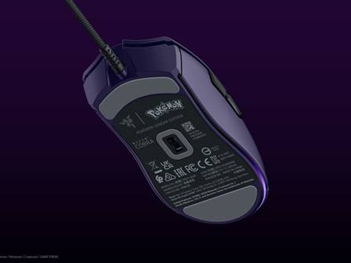 Razer Cobra Customizable Mouse Gamer - Edicion Gengar Pokemon 2