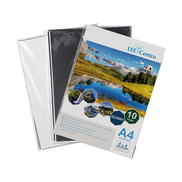 Papel Fotográfico Magnético TWINS A-4 690 gsm x 10 und