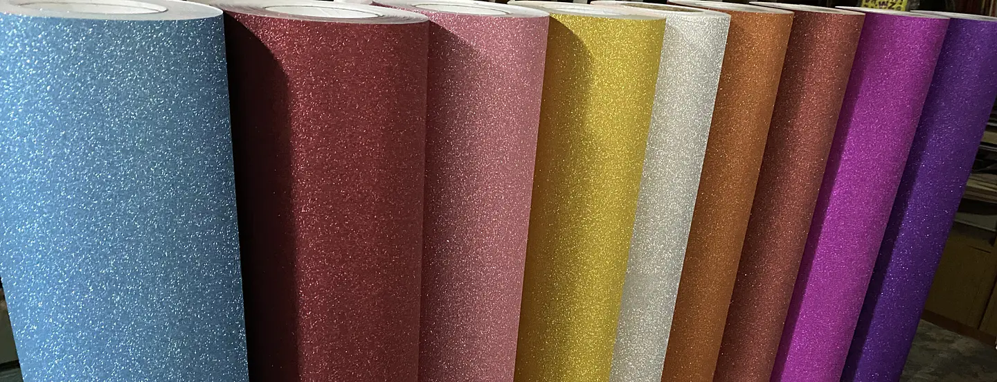 Vinilos decorativos glitter 61 cm de ancho 1