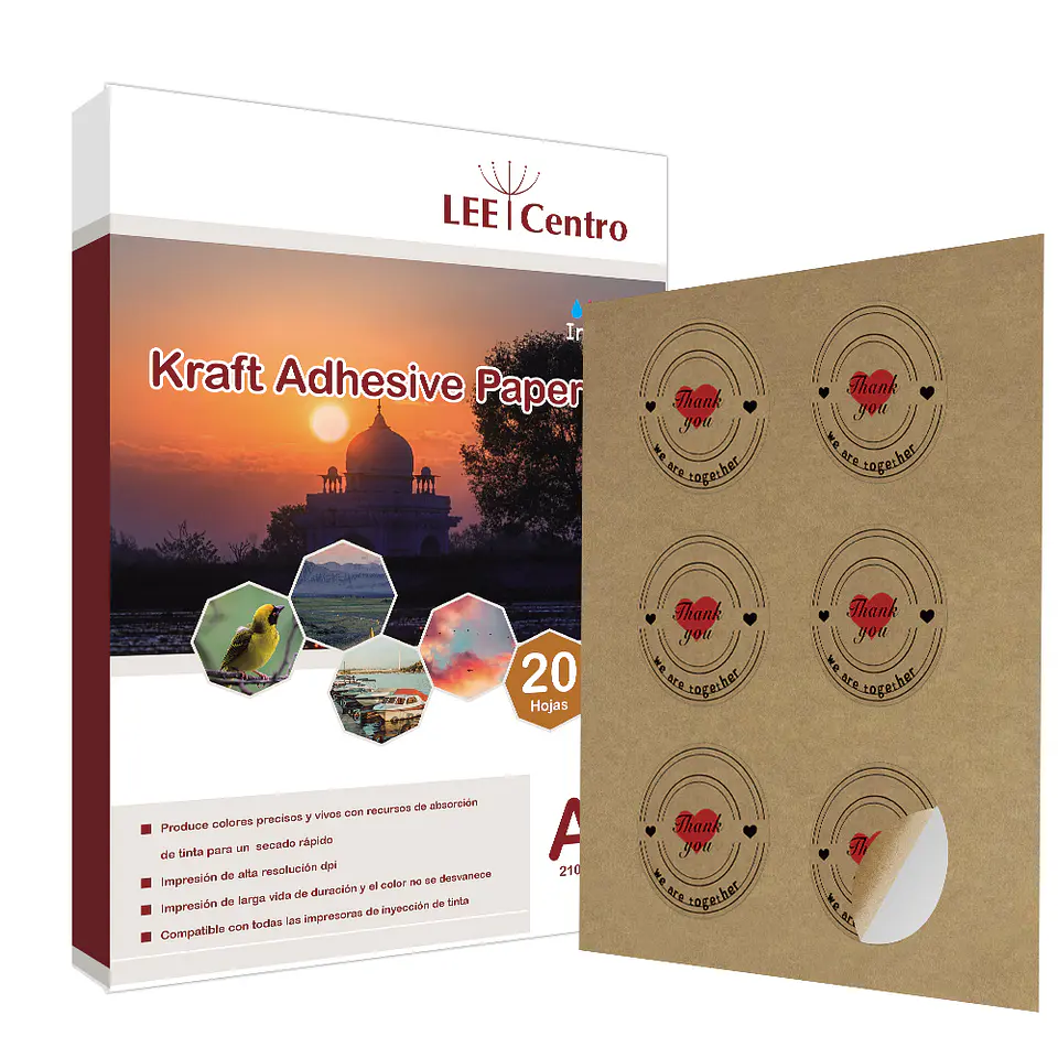 Adhesivo Kraft 20 hojas 1