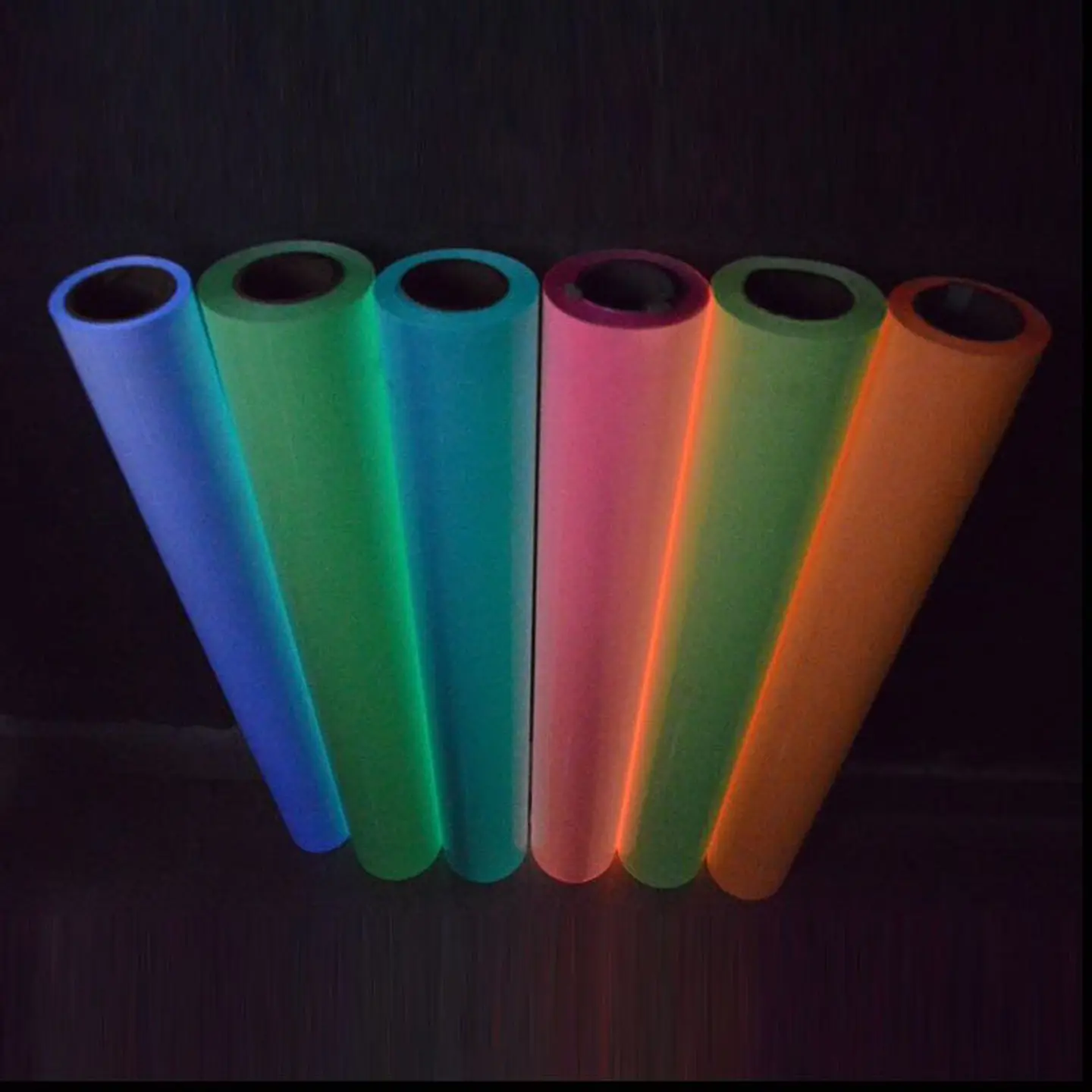 Glow in the dark (brilla en la oscuridad) por metro 61 cm de ancho 1