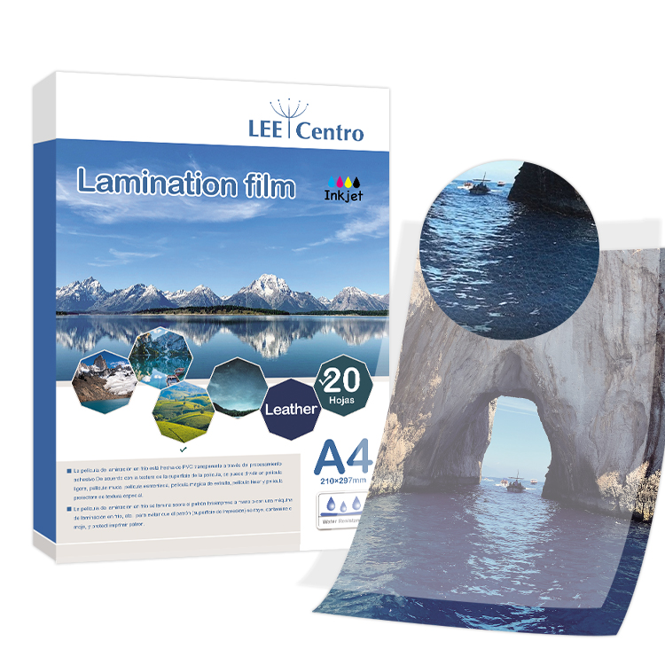 laminado cuero resma 20 hojas A4