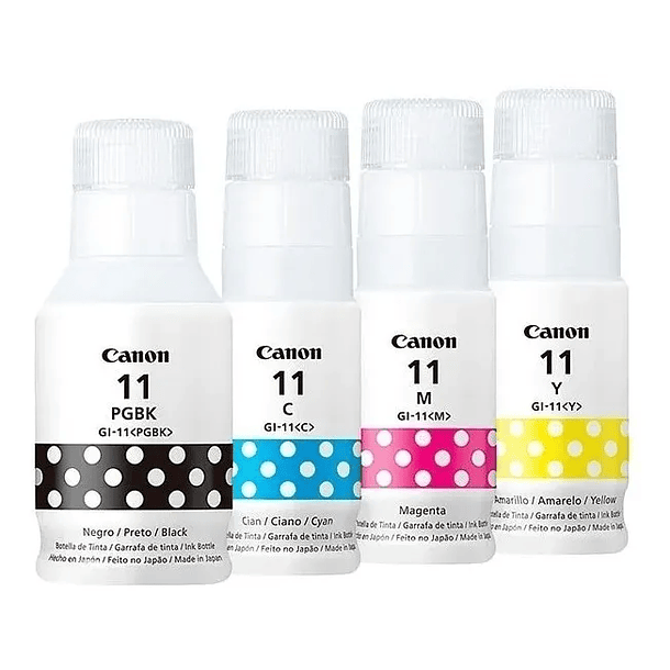 Pack Tinta Canon Gi 11 Original G2160 G3160 9791