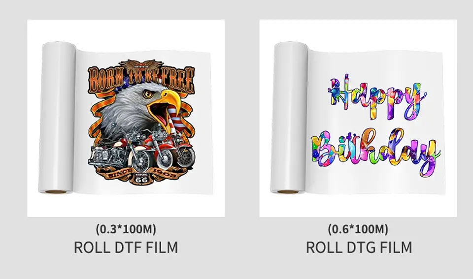 Rollo FILM DTF 33CM X 100mts matte 1