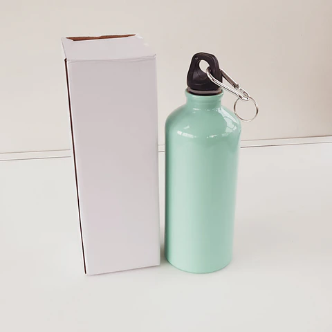 BOTELLA PARA SUBLIMACIÓN DE ALUMINIO 600 ML DE COLORES