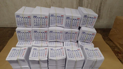 taco calendario mini año 2026