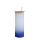 Vaso recto tapa Bambu 20 oz con bombilla sublimable 4