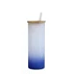 Vaso recto tapa Bambu 20 oz con bombilla sublimable - Miniatura 4