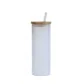 Vaso recto tapa Bambu 20 oz con bombilla sublimable - Miniatura 5