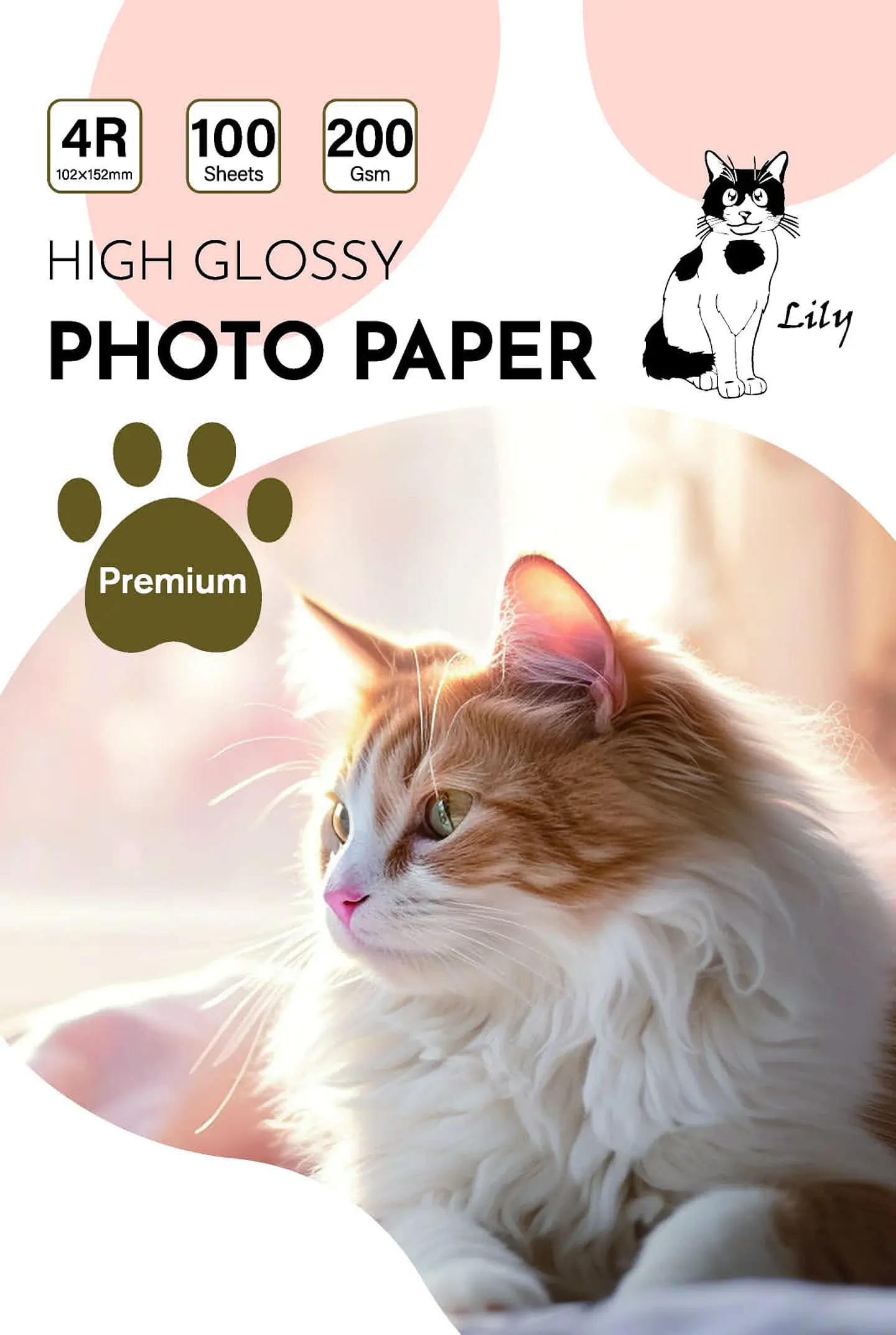  Papel Fotográfico Glossy 4R 200gr 100 Hojas 2
