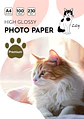  Papel Fotográfico Glossy A4 230gr 100 Hojas - Miniatura 2