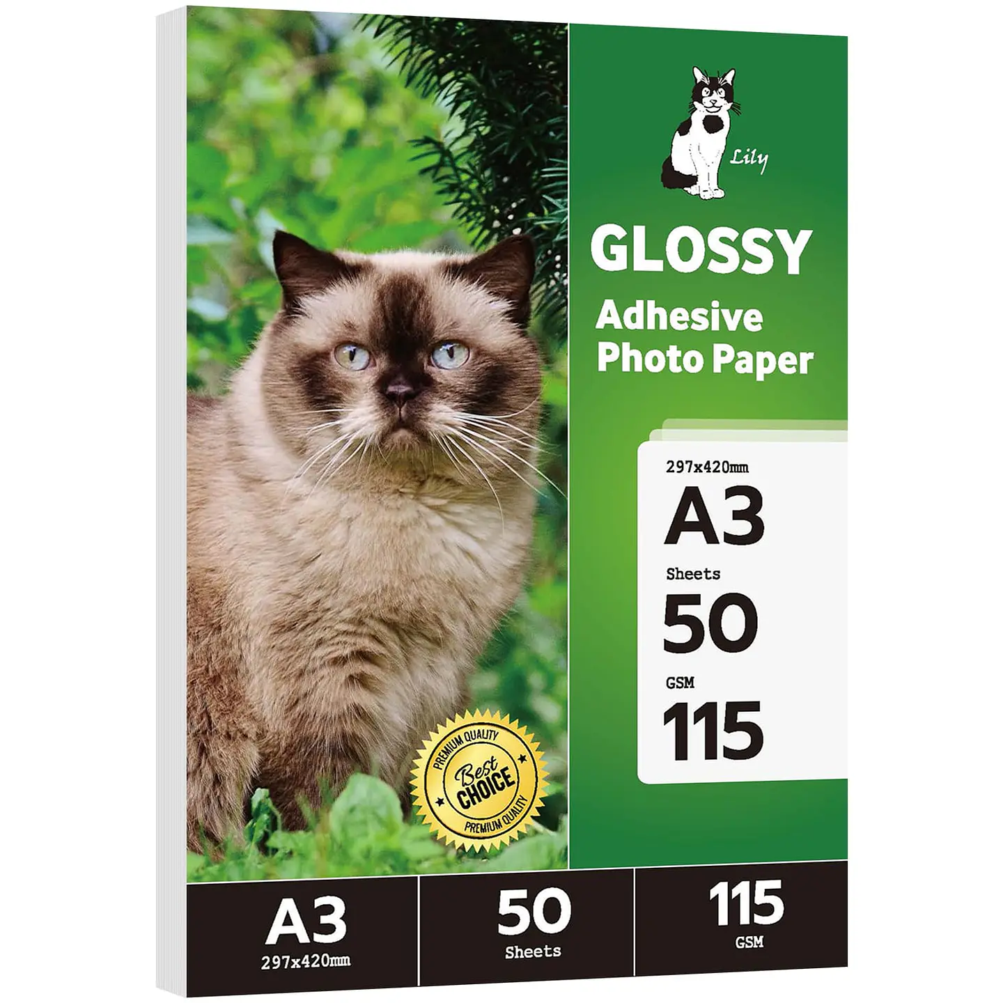 ADHESIVO A3 115 GRAMOS 50 HOJAS CON ANTIOXIDO 1