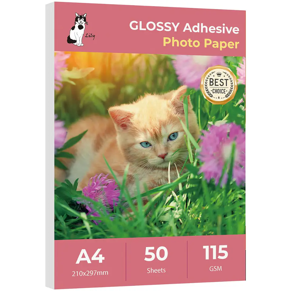 Adhesivo 115 gramos A4 50 hojas sin antioxido. 1