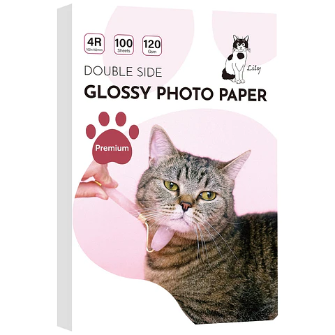 PAPEL 120 DOBLE FAZ TAMAÑO 4R (102X152mm) 100 HOJAS