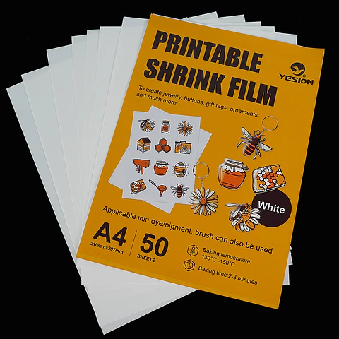 PAPEL IMPRIMIBLE ENCOGIBLE (SHRINK) A4