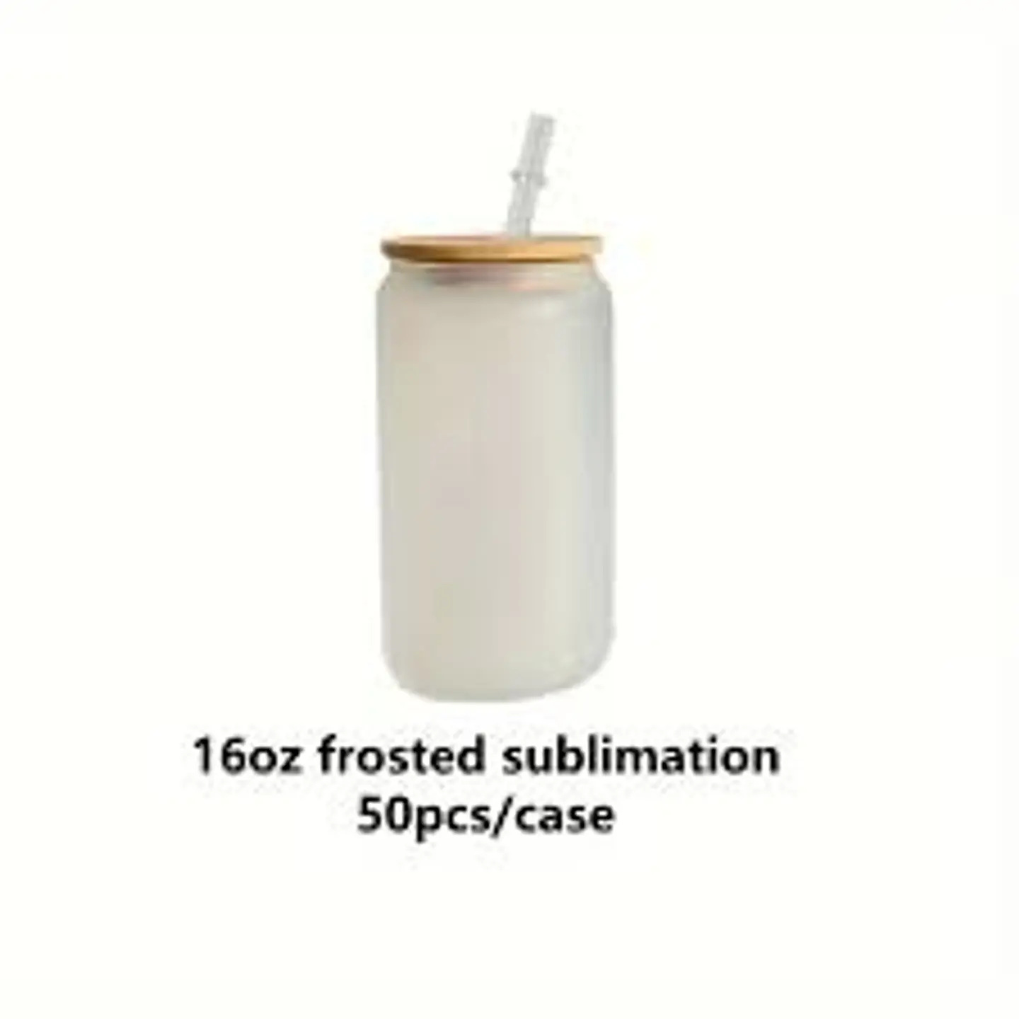 VASO TIPO LATA TAPA DE BAMBU 16OZ FROASTED (EMPAVONADO} 1