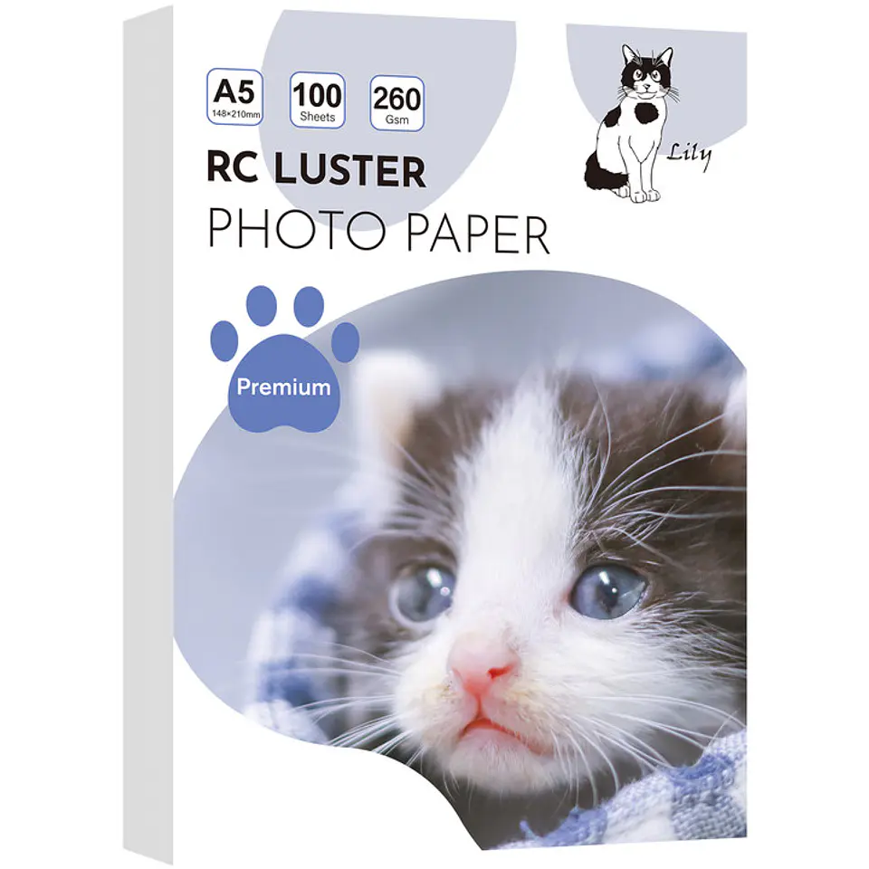 PAPEL PROFESIONAL RC LUSTER 260GRS A5 1