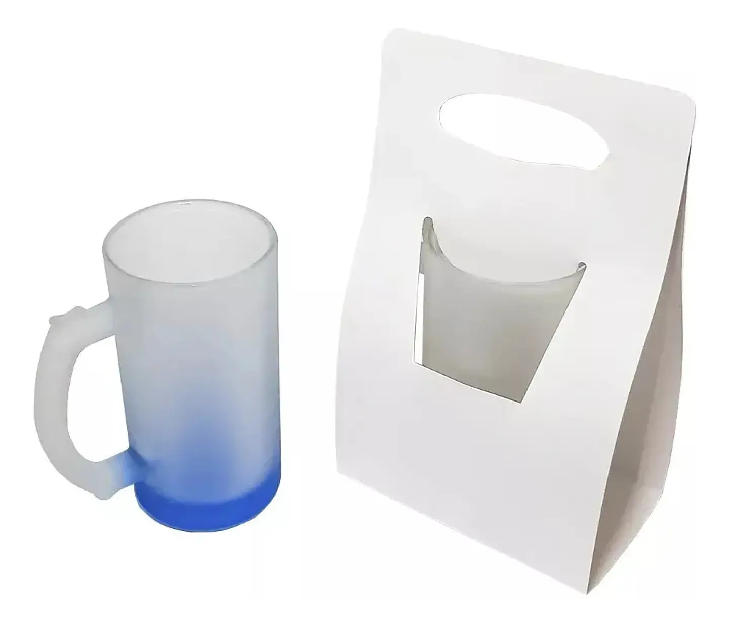 CAJA SUBLIMABLE PARA SHOPERO DE 16oz TIPO CINTA  1