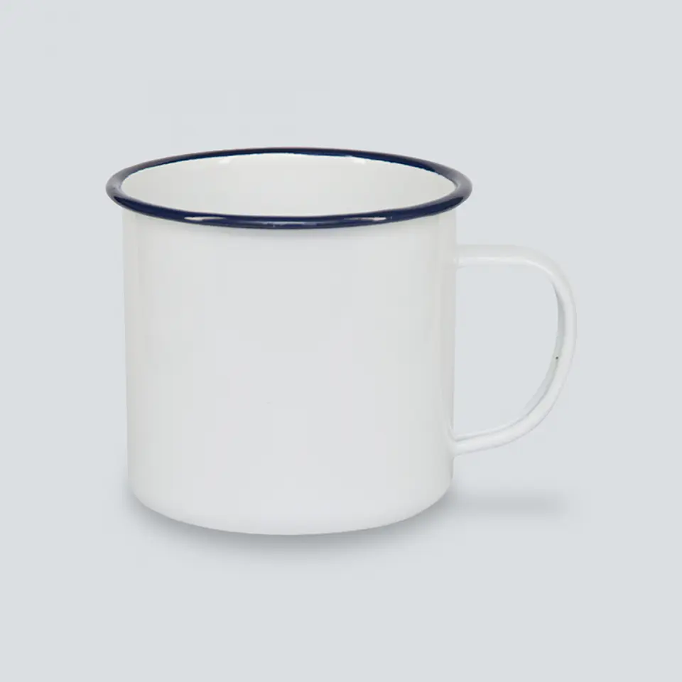 OFERTA Tazón Enlozado Borde Color  12 oz NO INCLUYE CAJA 3