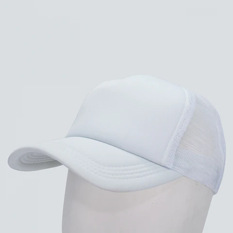 Gorro Malla Poliester Sublimación ADULTO BLANCO