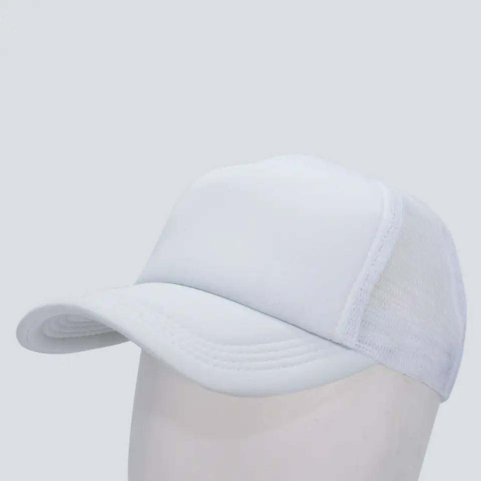 Gorro Malla Poliester Sublimación ADULTO BLANCO 1